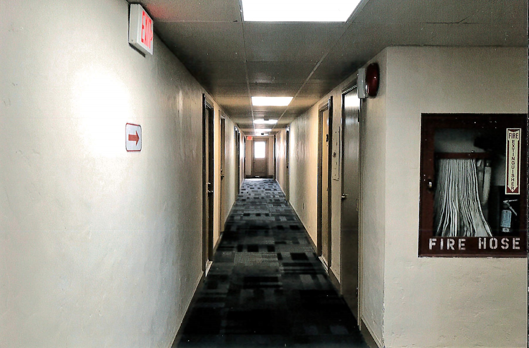 Second level corridor